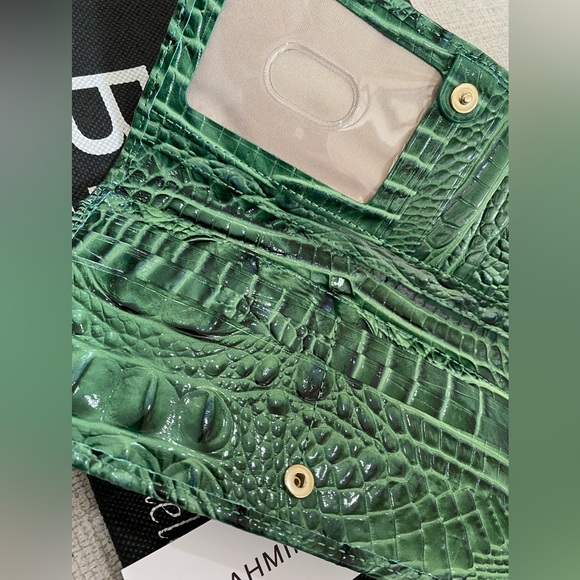 🐊PARAKEET MELBOURNE Brahmin ADY Wallet NWT - Picture 6 of 7